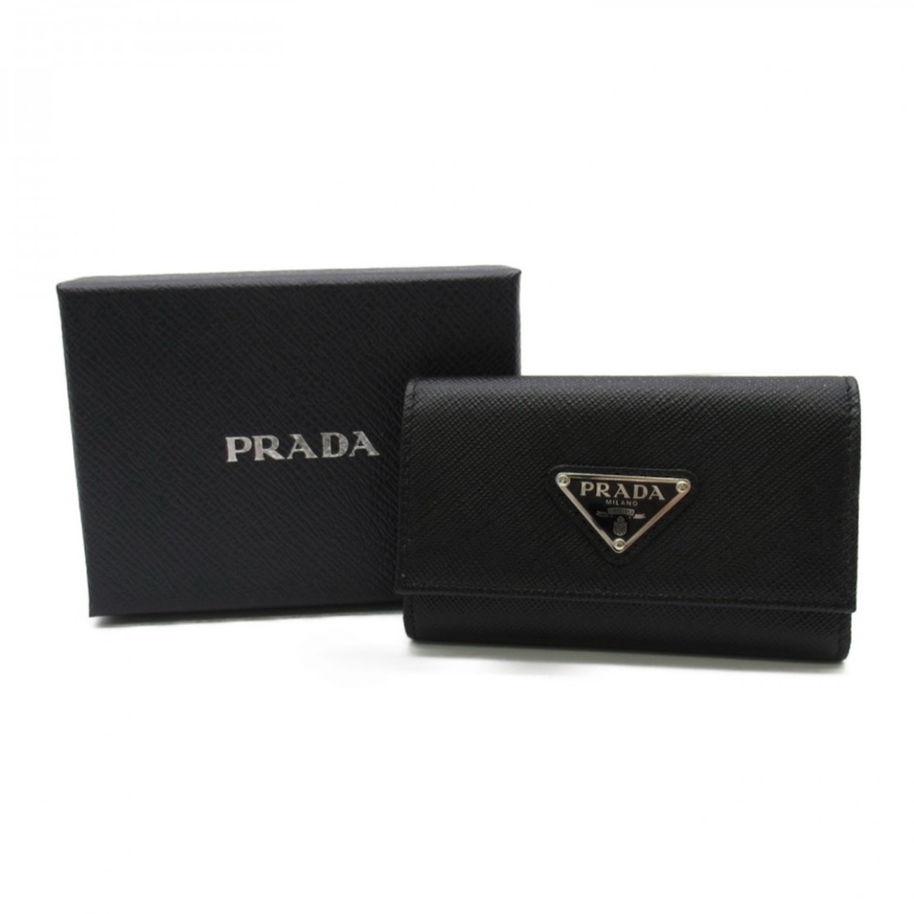 Prada Saffiano Leather Key Ring Holder - Picture 5 of 16